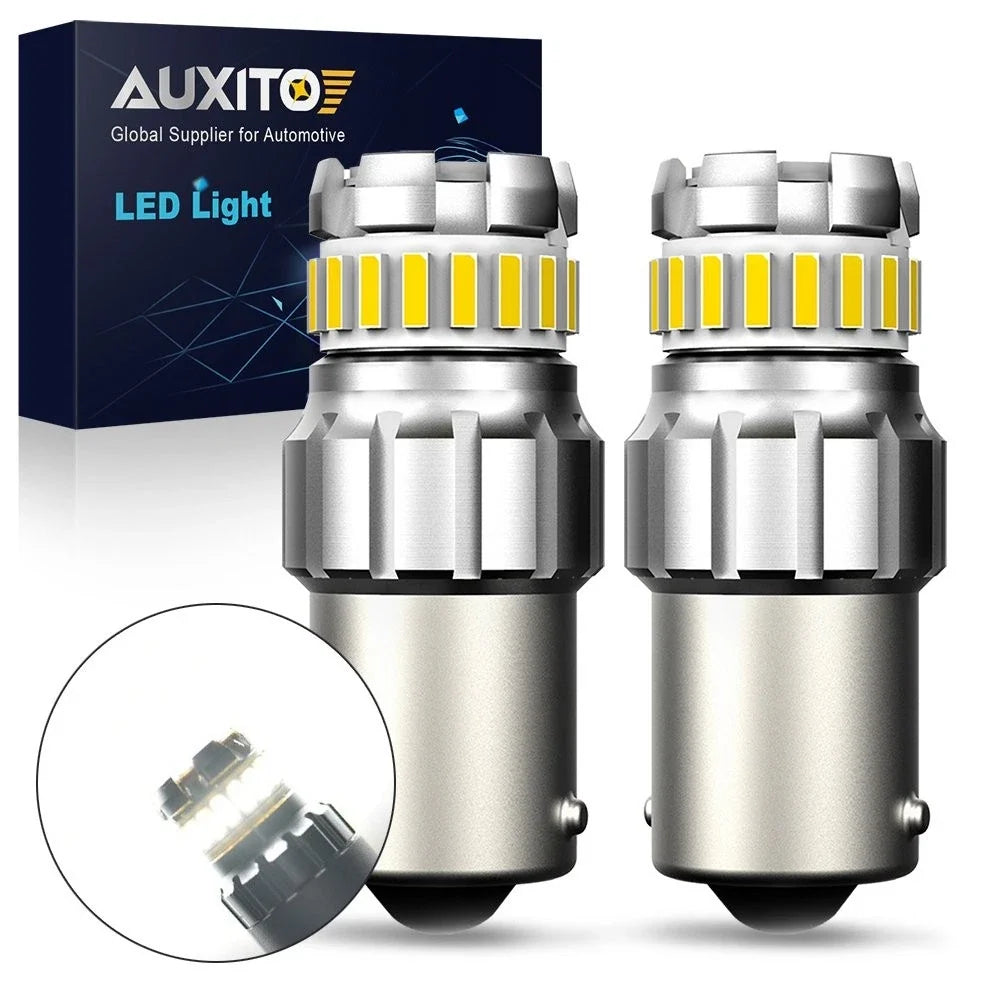 2X 1156 BA15S LED 7506 Brake Reverse DRL Light Bulb 6000K for