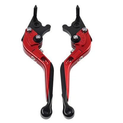 CNC Red Extendable Brake Clutch Levers for Yamaha TMAX 500 530 560 (2001-2023)