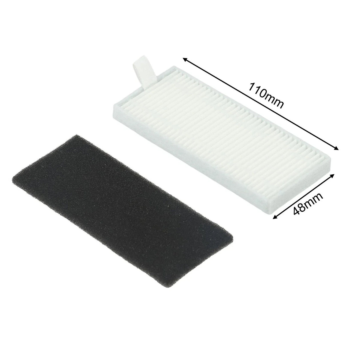 Set of 5 Hepa Filters for Medion X20 (Compatible)