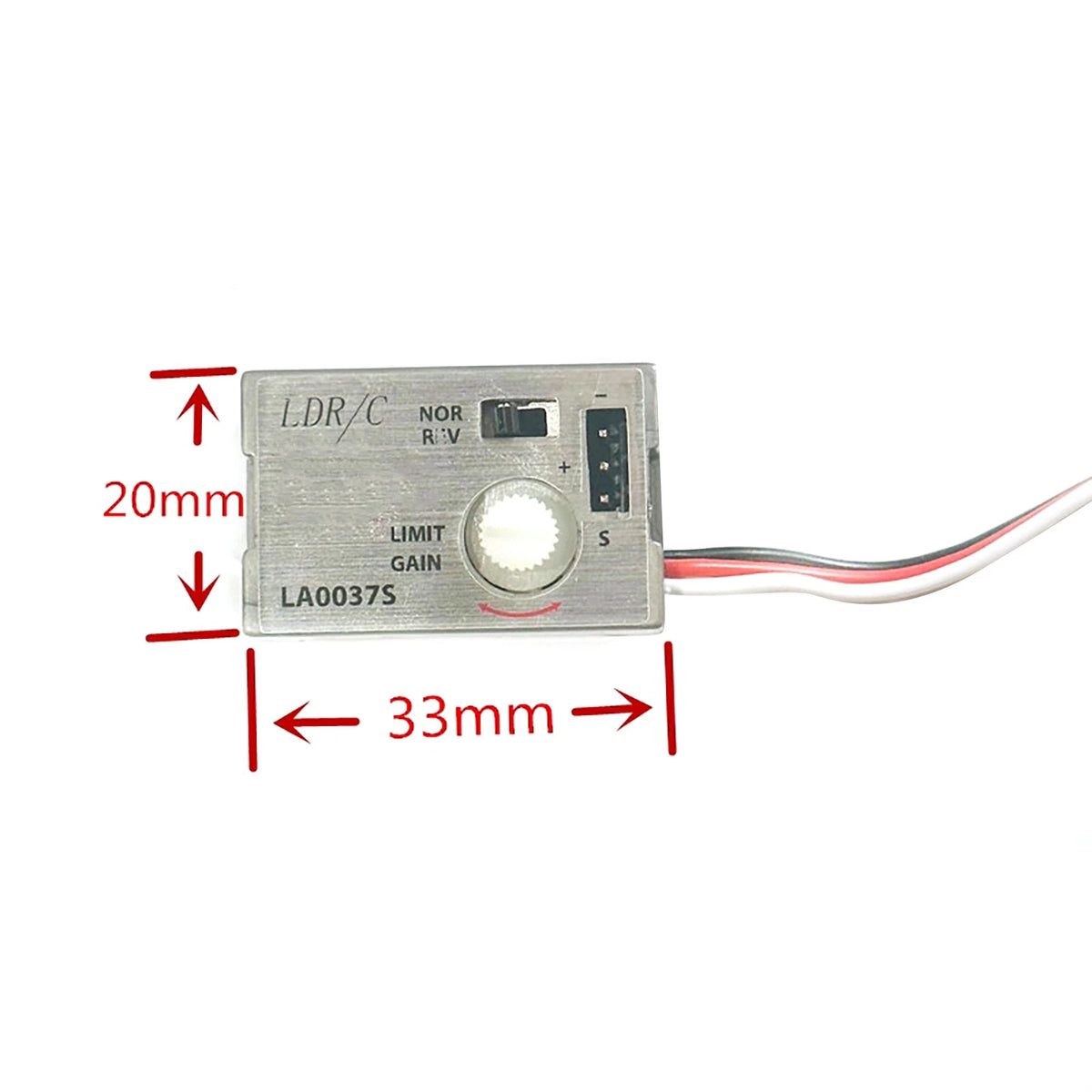 Digital Gyroscope Steering Gear for WPL D12 RC Car Modification