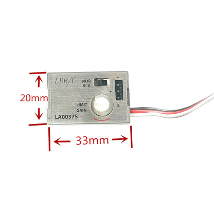 Digital Gyroscope Steering Gear for WPL D12 RC Car Modification
