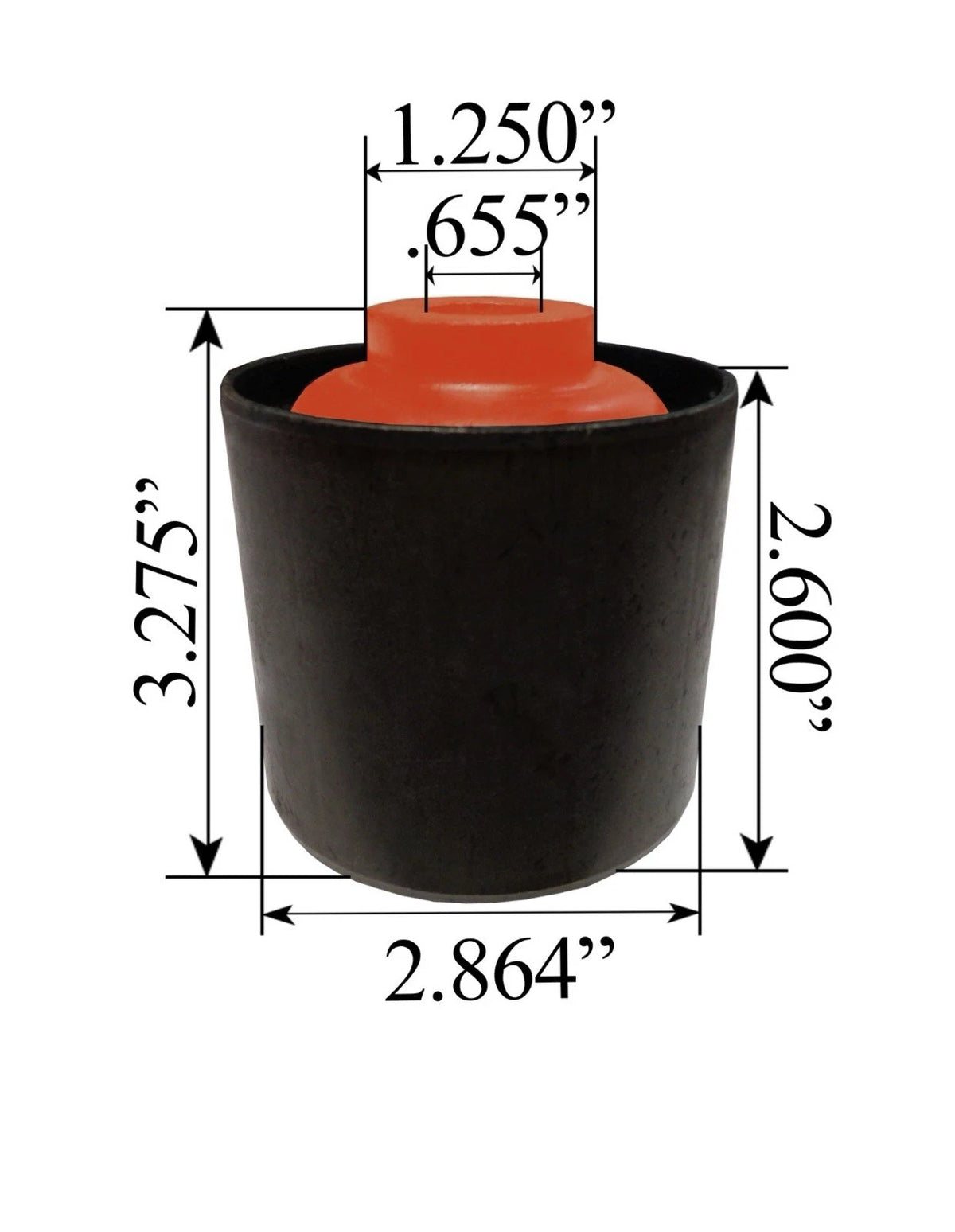 Cabin Mount Kit for International IHC (Poly) Replaces 3595980C1, 151812