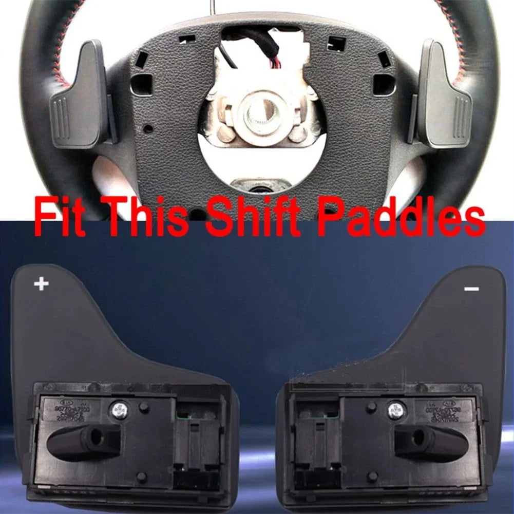 Steering Wheel Shifter Paddle Extension for Kia Forte K3 Cadenza Ceed (2014–2020)