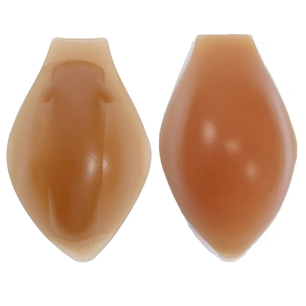 Set of 2 Silicone Front Pad Inserts for Swimwear