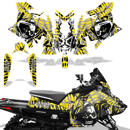 SLED Graphics Decals Stickers for Polaris Matryx Indy Assault (2020)