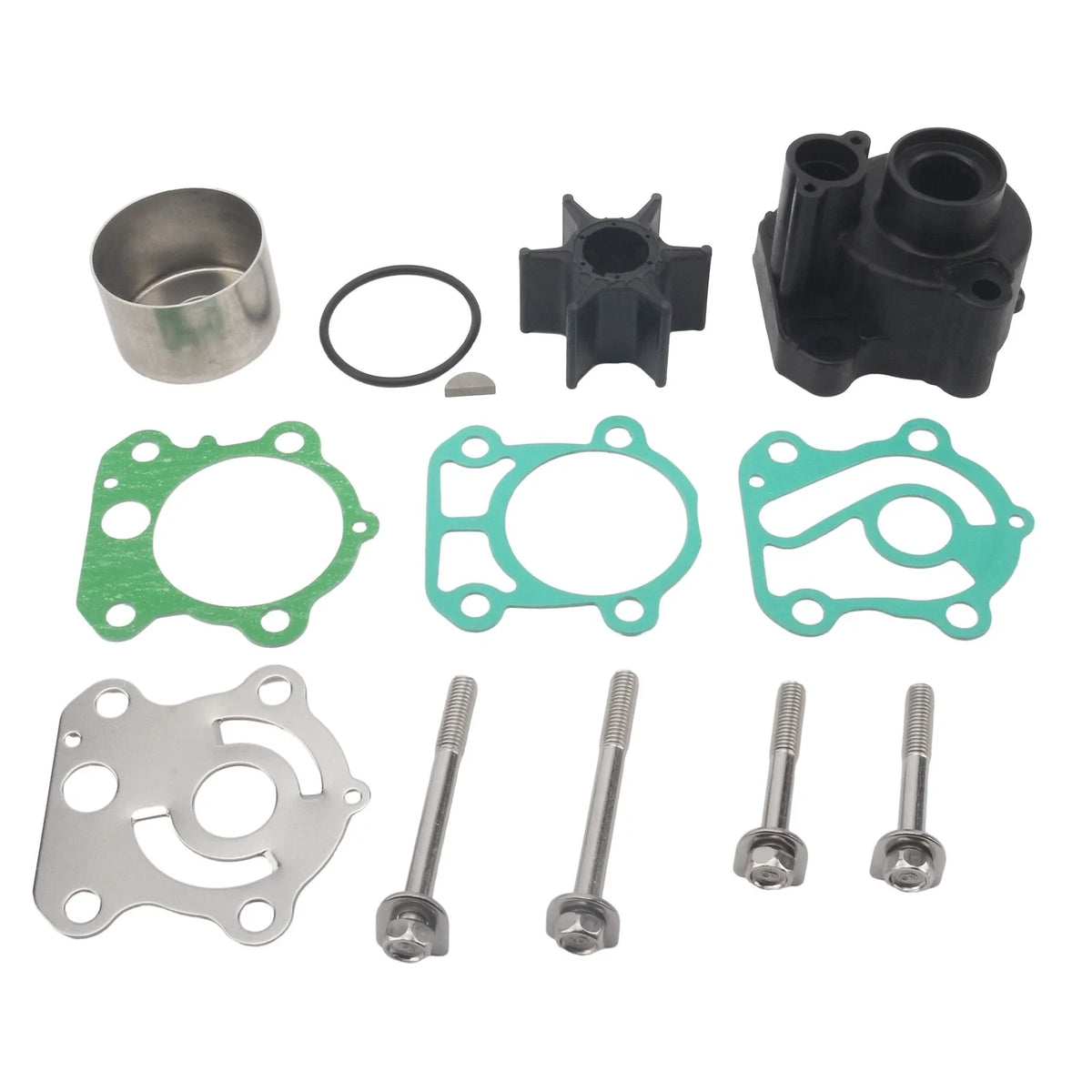 Water Pump Rebuild Service Kit for Yamaha Outboard (67F-W0078-00, 18-3409)
