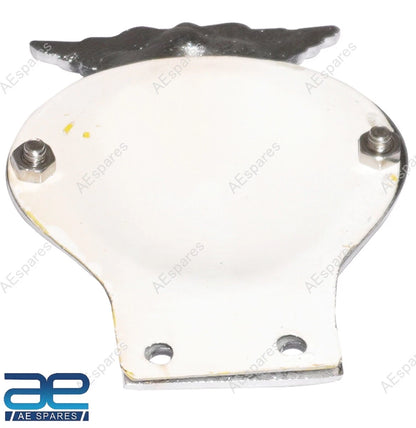 Chrome Grill Bumper Badge for Classic Vintage Cars Universal
