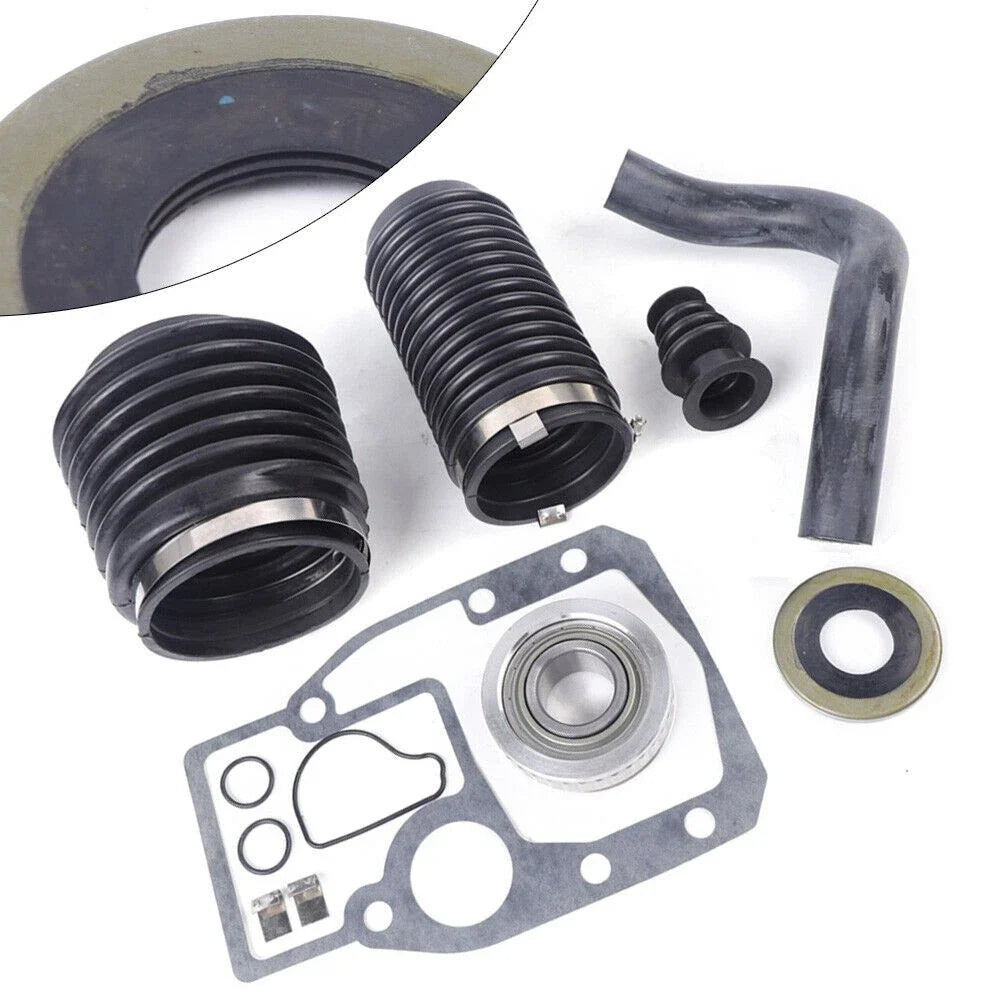 Bellow Transom Repair Kit for OMC Cobra (1986–1993) U-Joint Exhaust + Clamp