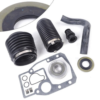 Bellow Transom Repair Kit for OMC Cobra (1986–1993) U-Joint Exhaust + Clamp