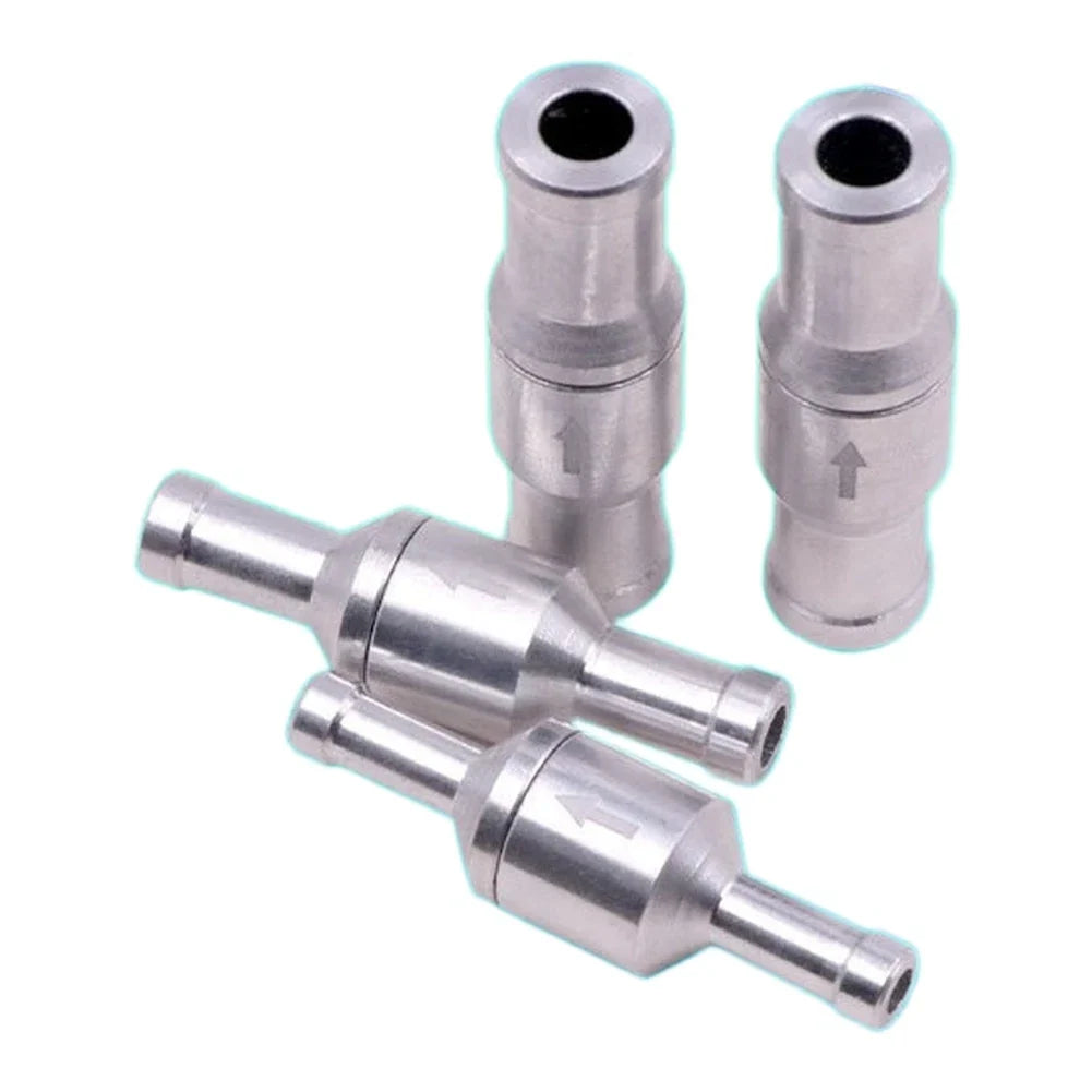 Aluminum Fuel Check Valve for Fuel Systems (6mm, 8mm, 10mm, 12mm)