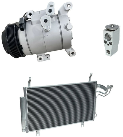 AC Compressor Kit With Condenser for Mazda CX-5 2.0L (2014–2014)