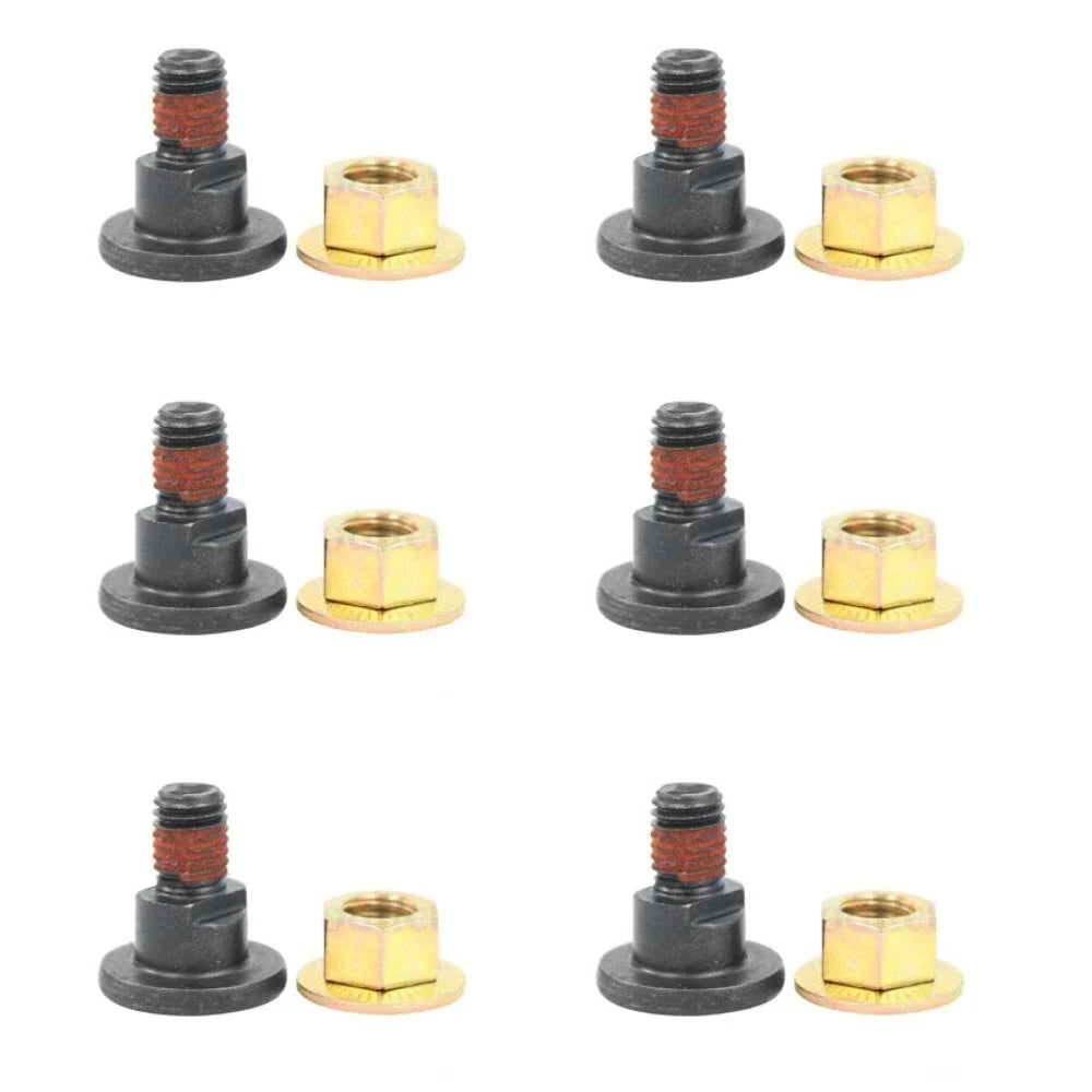 6X Disc Mower Blade Bolt & Nut for John Deere (Replaces 125445)