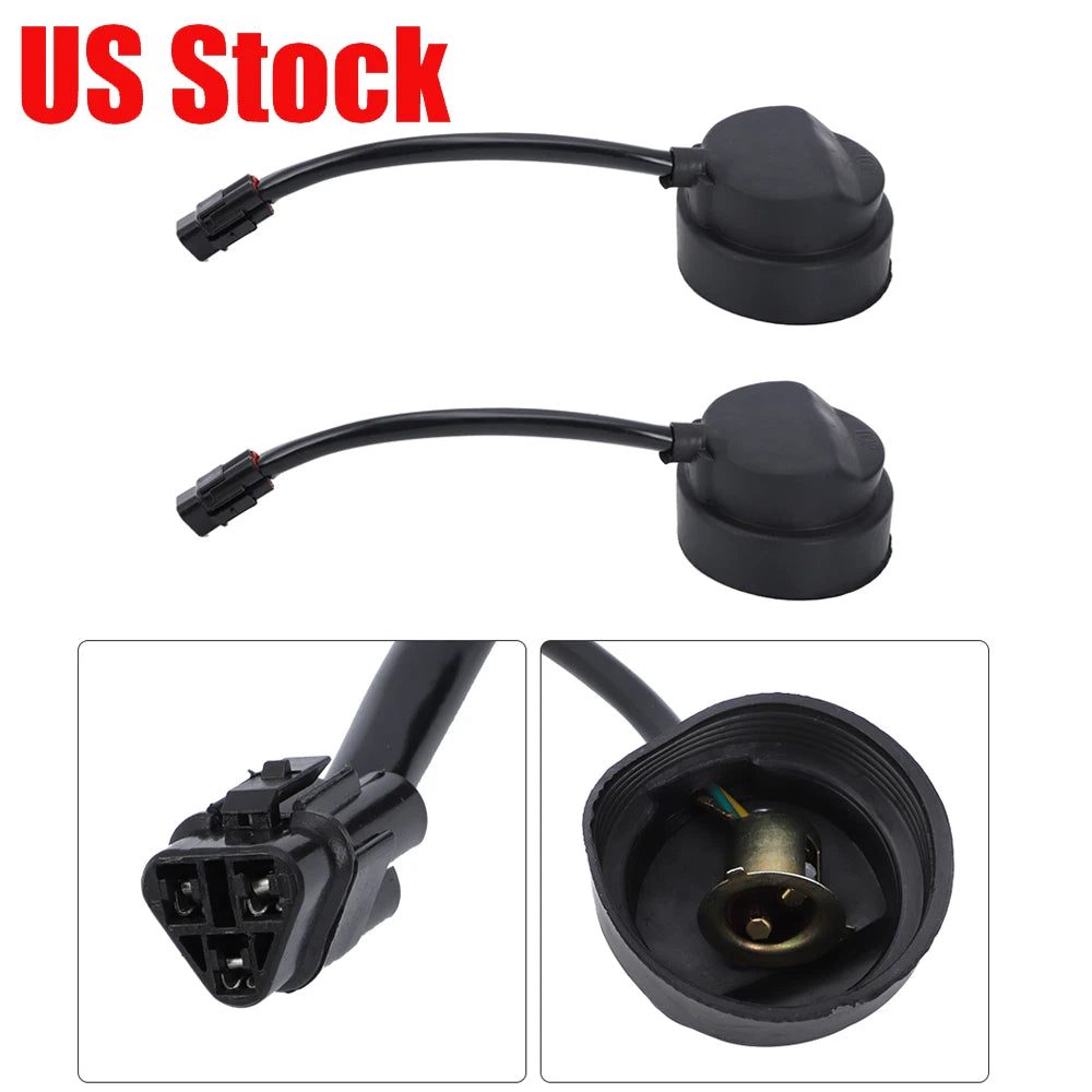 Headlight Light Sockets Kit for Yamaha Raptor 250 350 700 YFZ450 Wolverine 450 (5TG-84340-01-00, 5TG-84140-01-00)