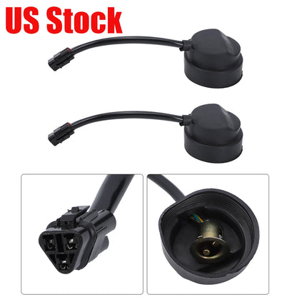 Headlight Light Sockets Kit for Yamaha Raptor 250 350 700 YFZ450 Wolverine 450 (5TG-84340-01-00, 5TG-84140-01-00)