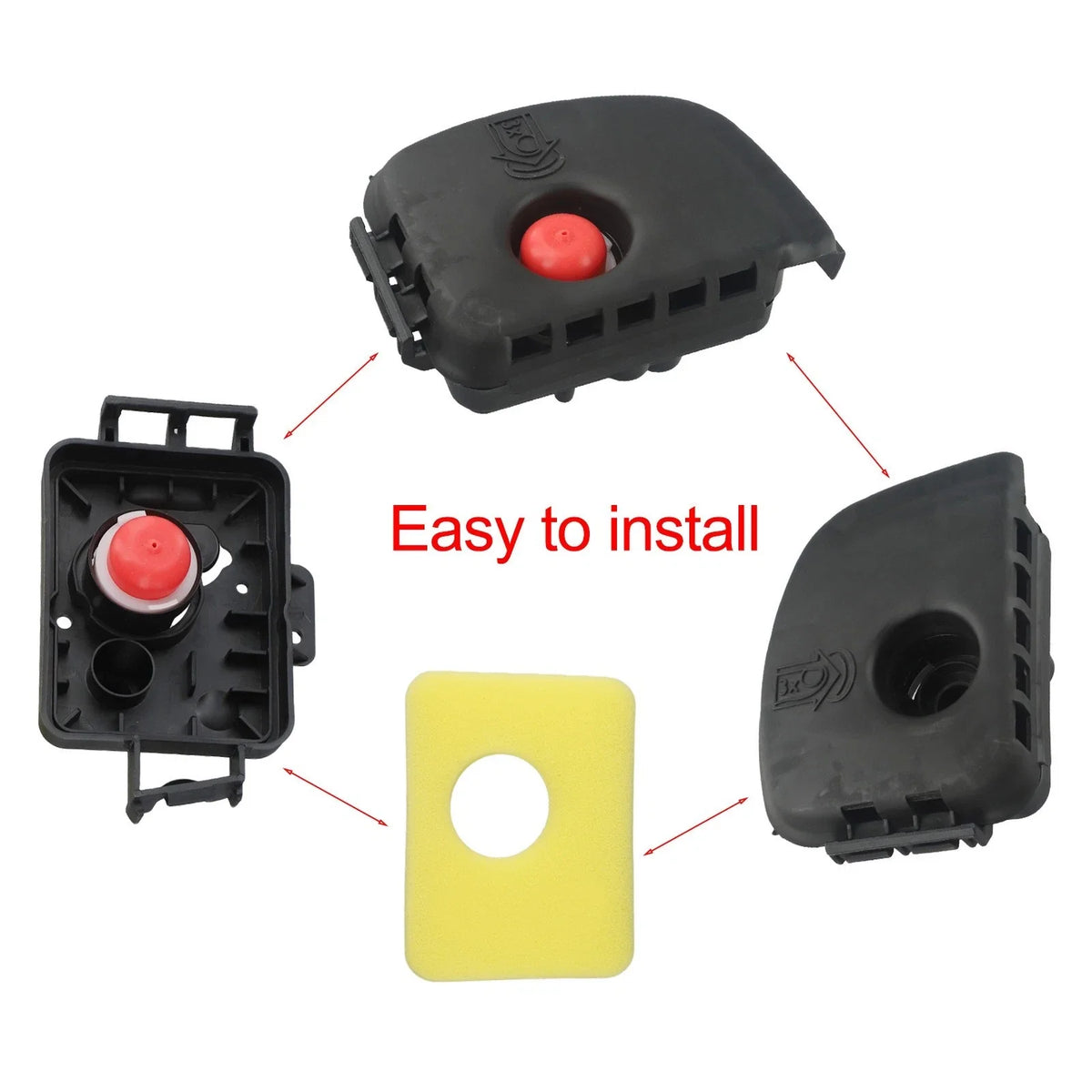 Air Filtration System for Lawn Mower Engines 450E, 500E