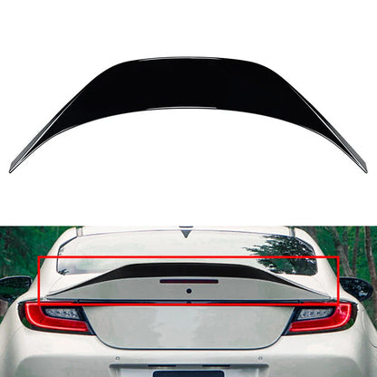 Glossy Black Tail Wing Rear Trunk Spoiler for Toyota GR86, Subaru BRZ (22-24)