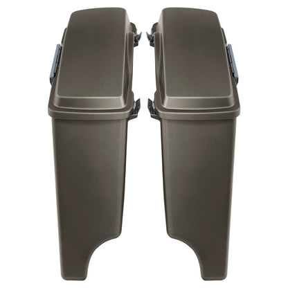 5" Stretched Hard Saddlebags for Harley Electra Glide Road King (1993–2013)