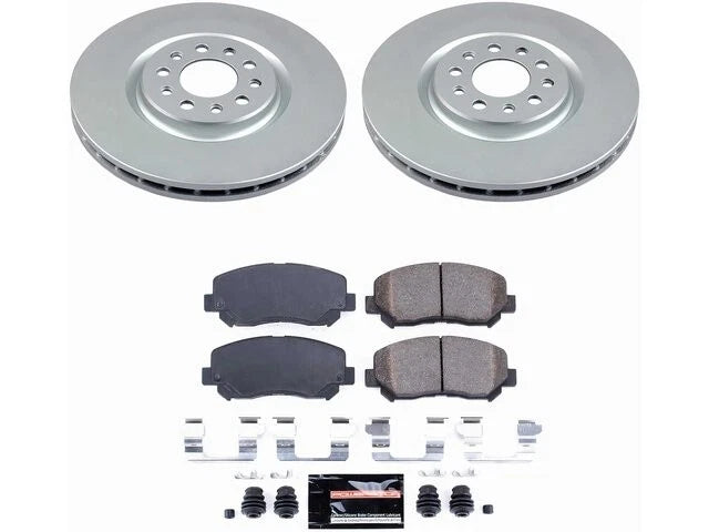 Brake Pad and Rotor Kit for Jeep Cherokee (2014–2022) 25288FGPK