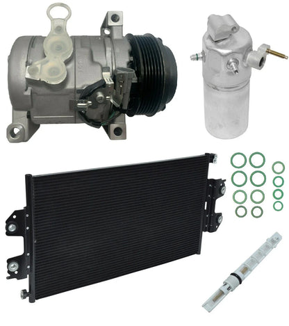 AC Compressor Kit with Condenser for Chevrolet Express 3500 2014–2016