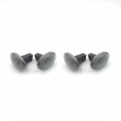 4PC Clear Side Fender Signal Lights for Ford F-350/F-450 Super Duty (1999–2010)
