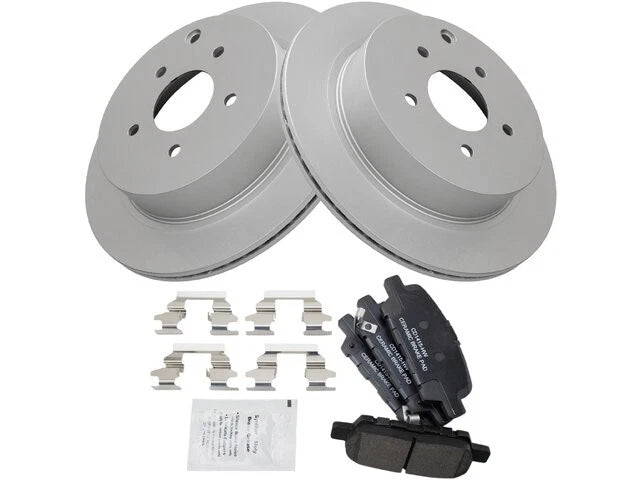 Brake Pad and Rotor Kit for Infiniti Q70L (2015–2017) 15264JCWD