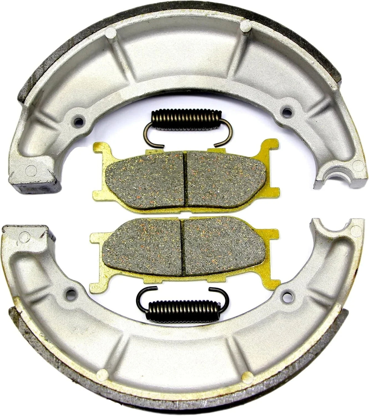 Front Brake Pads & Rear Shoes for Yamaha V Star 650 XVS650A (1998–2010)