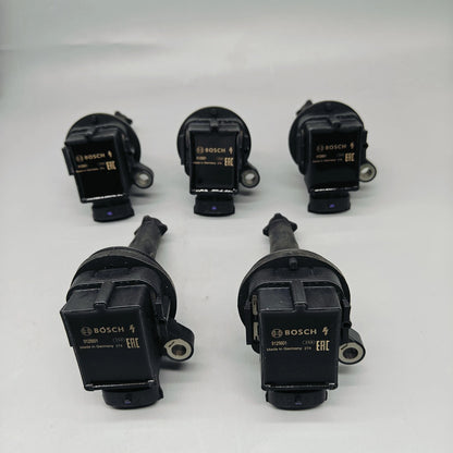 5x Ignition Coils for Volvo S60 C70 S70 XC70 XC90 (2001–2010) 9125601 0221604001