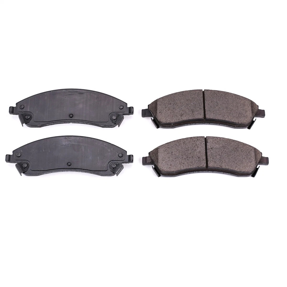 2X Powerstop Brake Pad Sets for Cadillac SRX STS CTS (2004–2009) 16-1019, SSCP1019, EHT1019AH