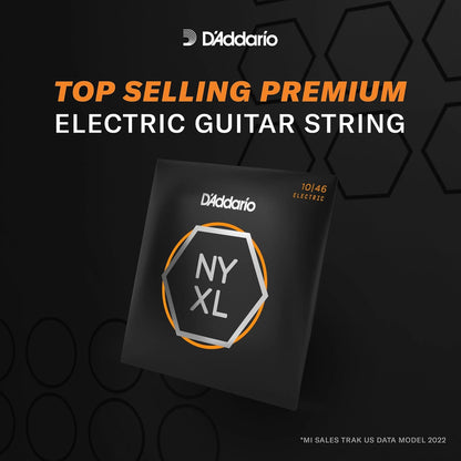 D'Addario NYXL Electric Guitar Strings for Electric Guitars (1-Pack)