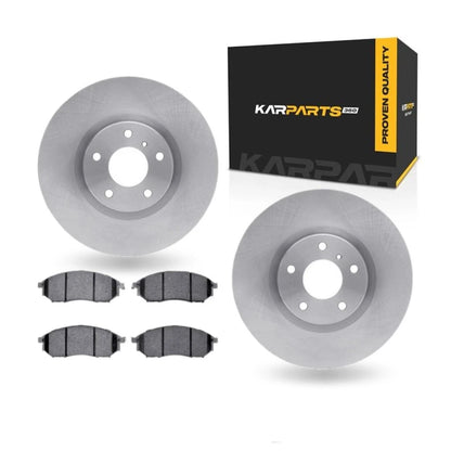 Brake Rotor Set Front for Nissan 350Z (2006–2009) ALX-PAU-DF-6512-67345-CLA1