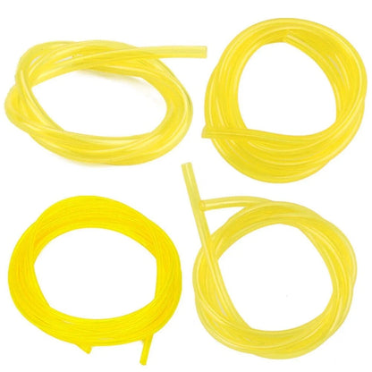 Air Fuel Line Hose Set of 4 for 2 Cycle Engines (16 Feet, Yellow)