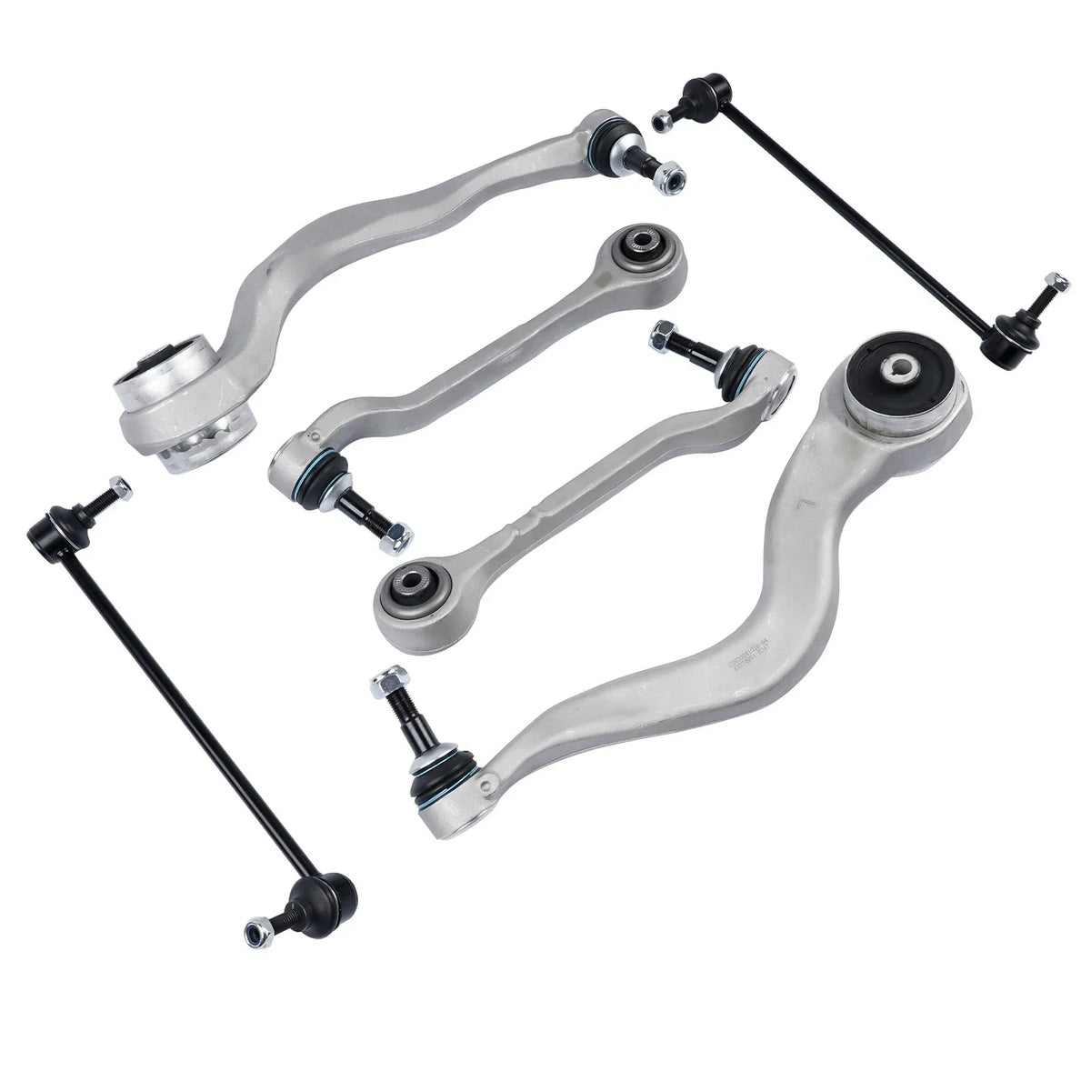 Set of 6 Control Arms w/ Sway Bar Links for BMW F34 (2013–2020)