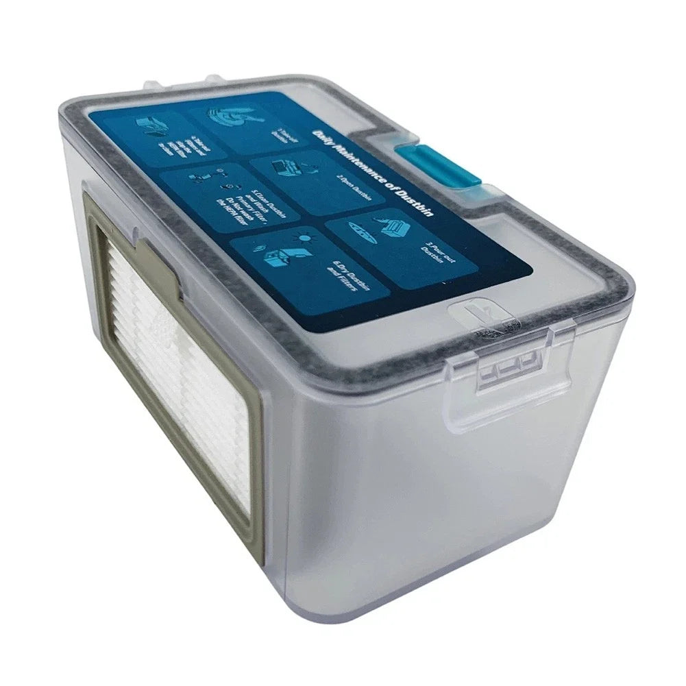 Dust Box for Busy Households (Anti-clogging Suction Channel)