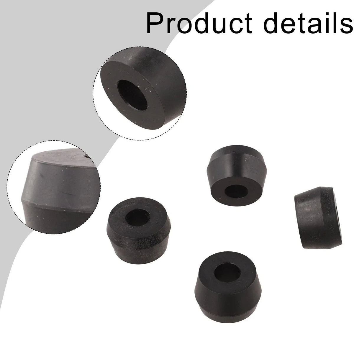 Set of 4 Trim Cylinder Rubber Bushings for Mercruiser One (Part 2399291T)