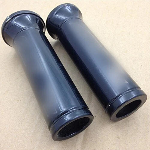 Black Billet Aluminum Handlebar Grips 22mm 7/8" for Yamaha YZF-R1 (2000–2023)