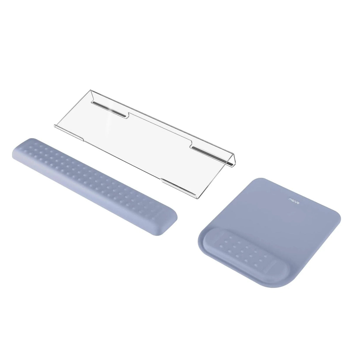 Keyboard Stand & Wrist Rest Support for Medium (2023) - Lavender Gray