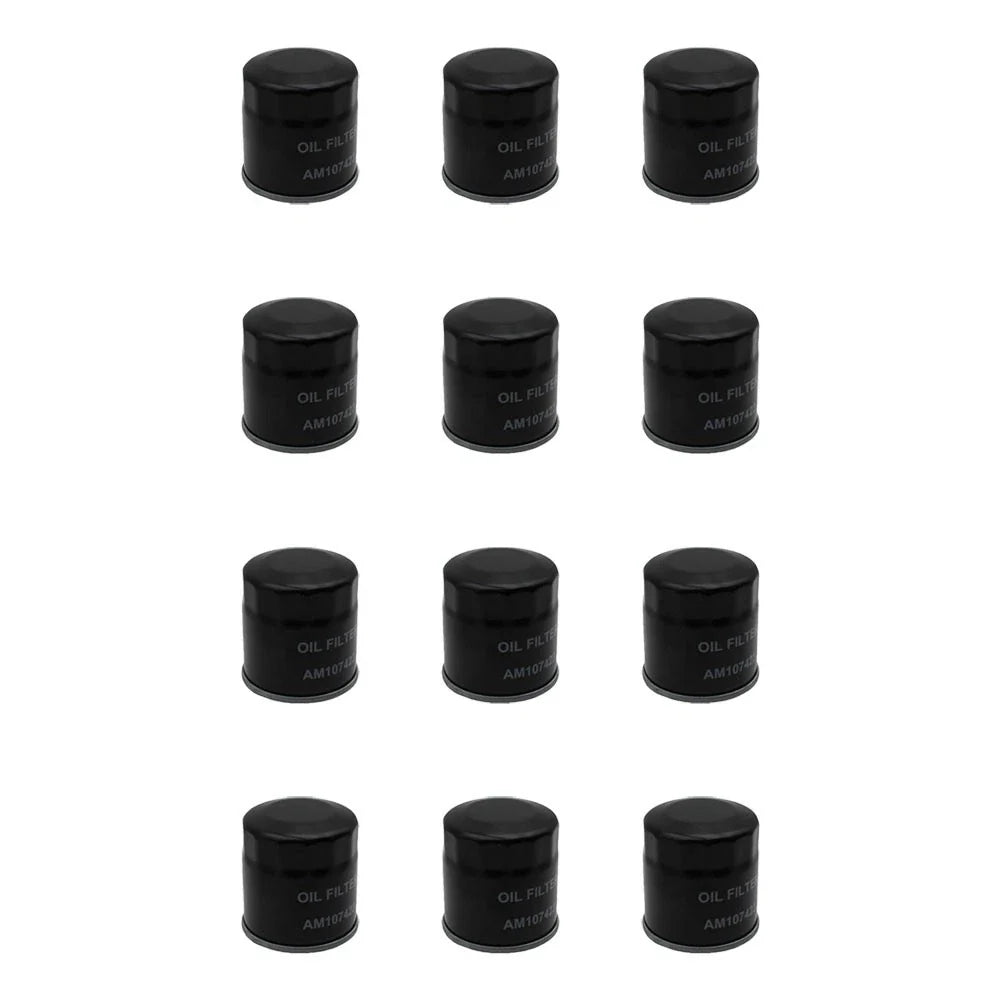 12 Pack Oil Filter for Kawasaki (49065-7010, 49065-2057, 49065-2062)