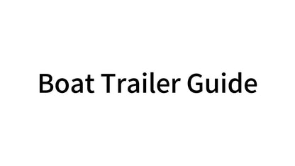 Pair Zinc-Plated Steel Roller Guide-On for Sailboat Trailer