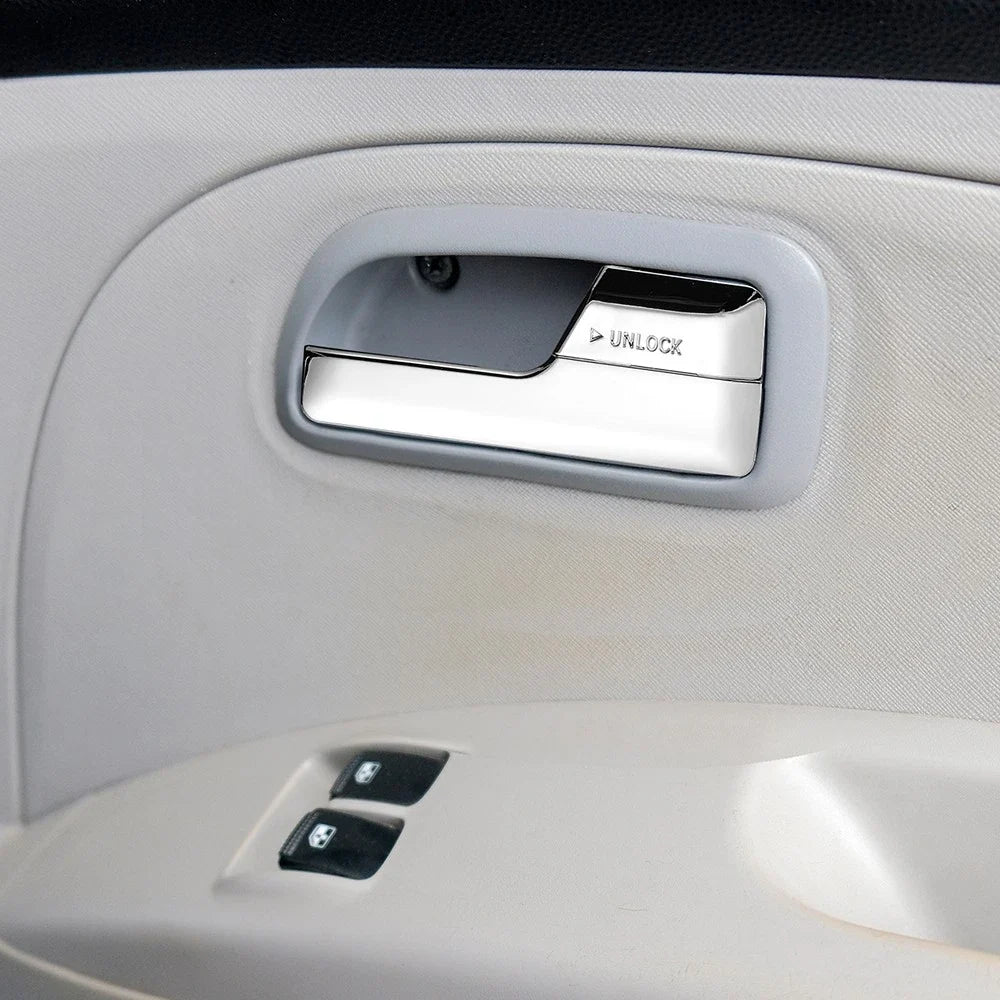 Set of 2 Chrome Inner Door Handles for Lincoln MKZ (2007–2012)