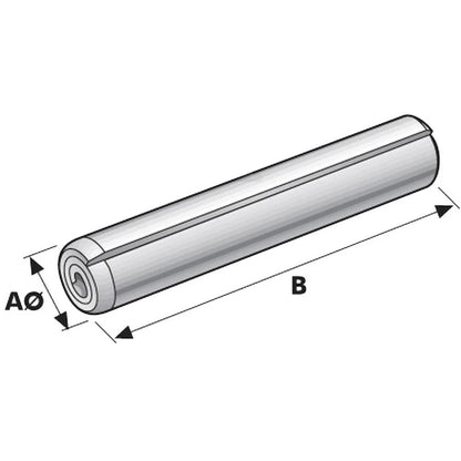 Spirol Pin Ø4 x 24mm for Metric Applications (S.2771)