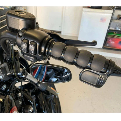 1" 25mm Motorcycle Hand Grips for Yamaha V-Star Raider Virago Royal Star