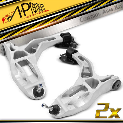 2X Front Lower Control Arm w/ Ball Joint for Ford Crown Victoria (2003–2006) - 3W1Z3079AA, 3W1Z3078AA, K80391, K80392