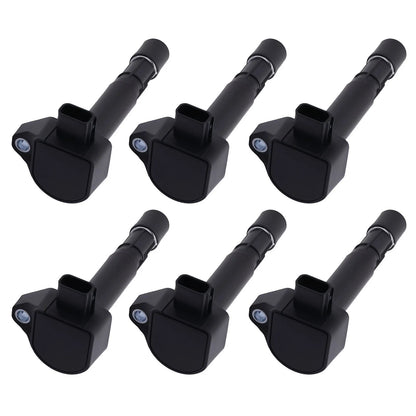 6PCS Ignition Coil for Acura MDX Honda Pilot 3.5L V6 (2001–2008) 30520RDJA01 UF400