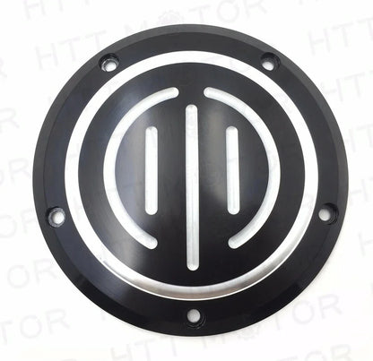 Black Derby Timer Cover for Harley Dyna Sportster XL 883 1200 (2004–2023)