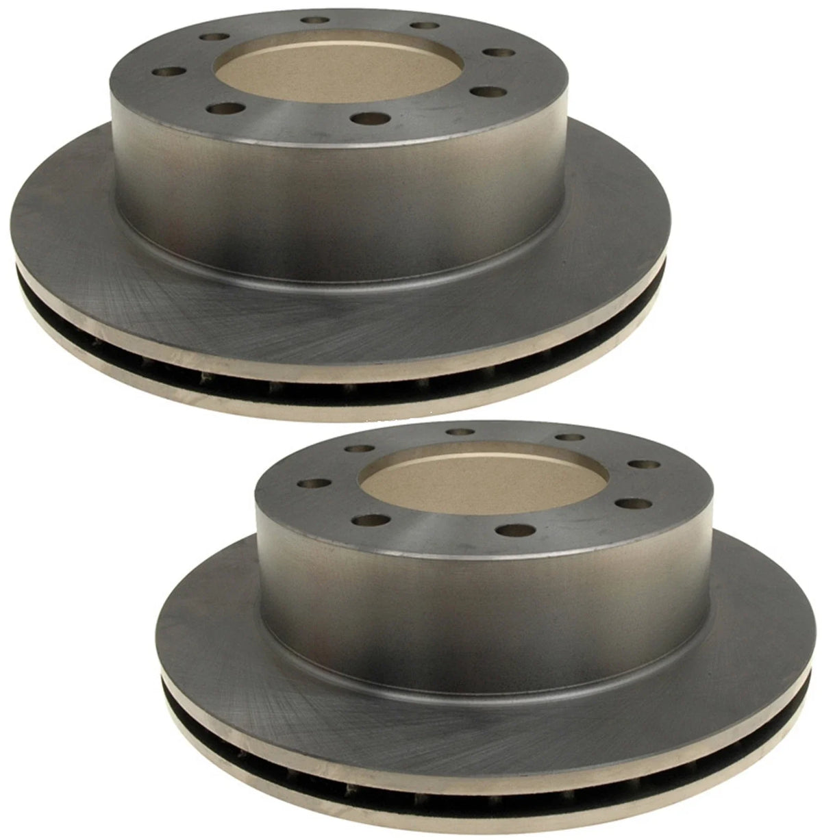 Set of 2 Rear Brake Disc Rotors 345mm for GMC Savana 2500