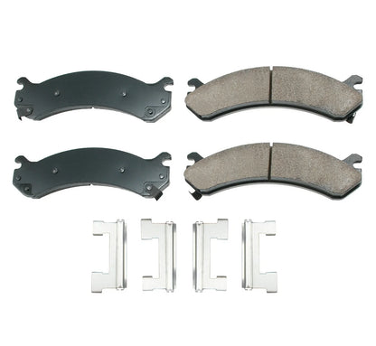 Front Brake Kit with 330mm Drilled Rotors & Akebono Pads for Chevrolet GMC