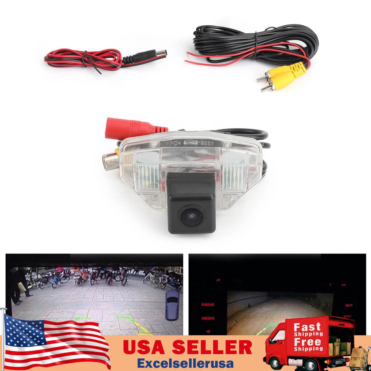 Reverse Camera CCD Backup for Honda CR-V (2007–2013) E301-C028