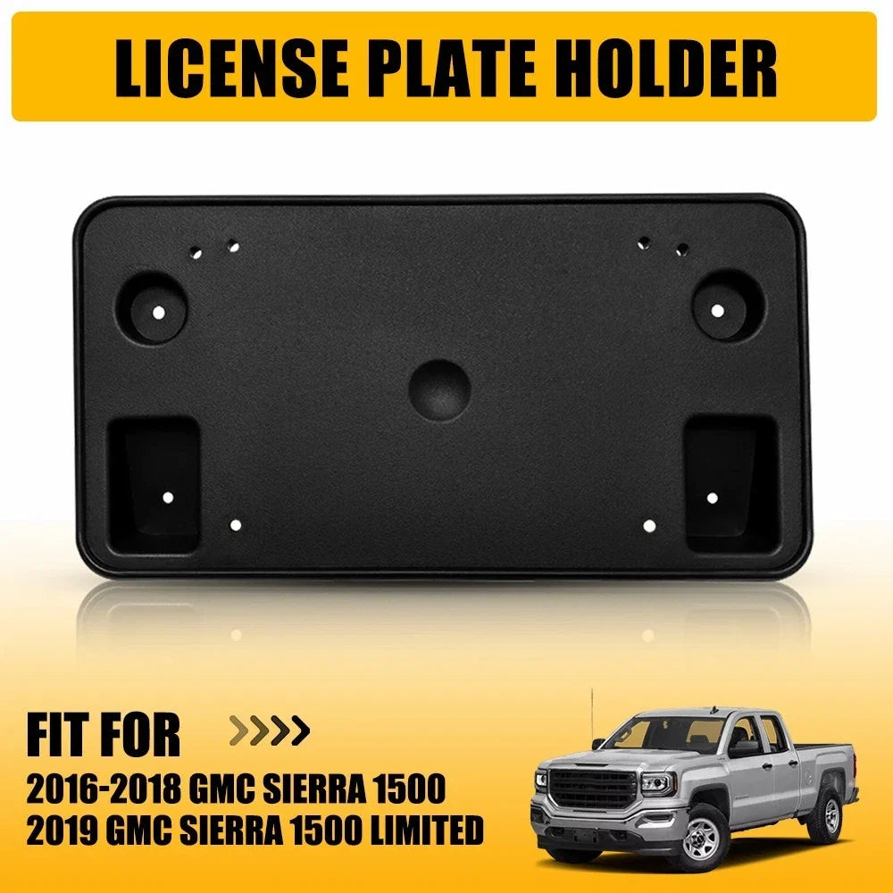 Front License Plate Bracket for GMC Sierra 1500 (2016–2018) GM1068173 23354525