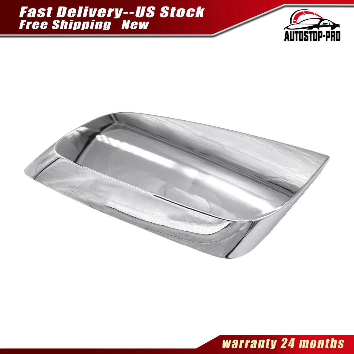 Chromed Mirror Cover Cap Left Driver Side for Chevrolet Impala (2014–2019) - 22965102