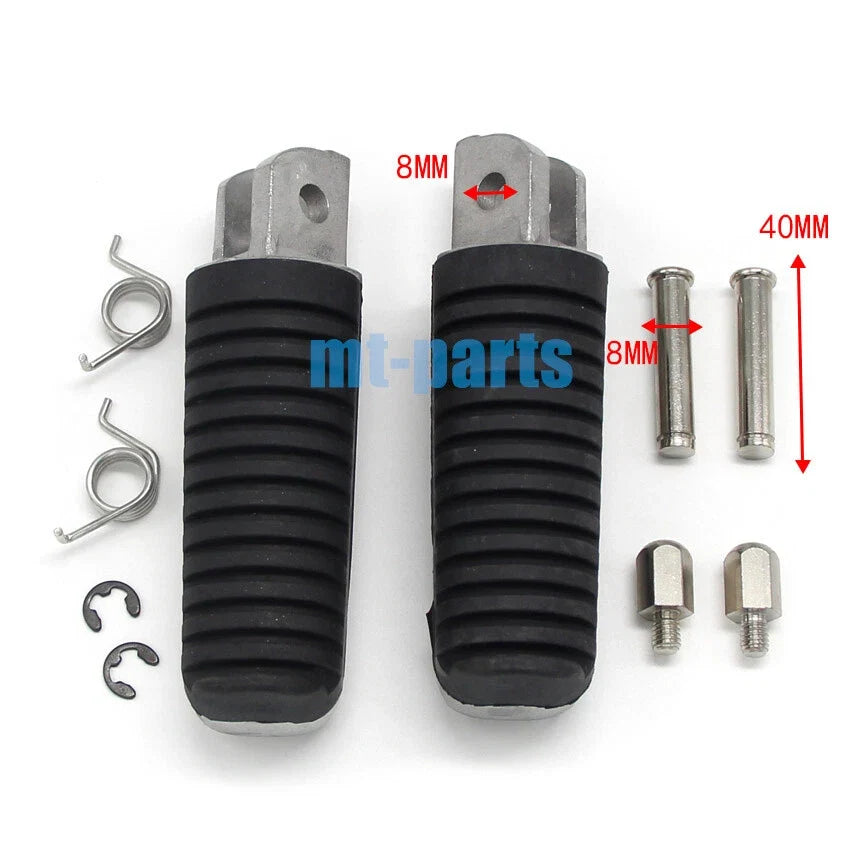 Front Footrest Pegs for Yamaha XJR1200 (1994–1998) / XJR1300 (1998–2013)